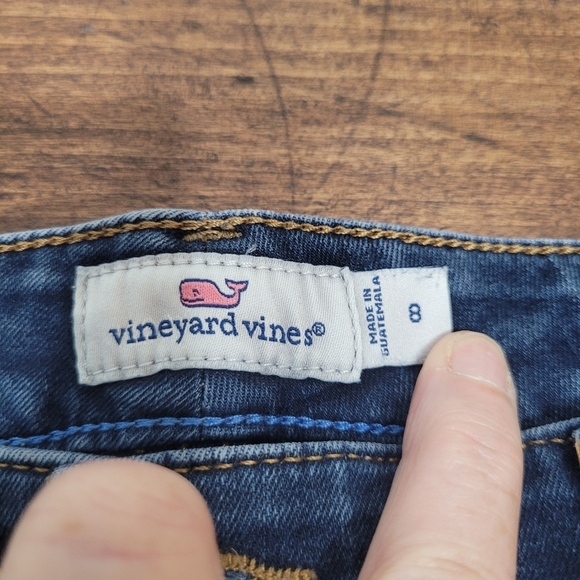 Vineyard Vines Jeans Women's sz 8 Mid Rise Skinny Leg Denim Jeans - Picture 6 of 10